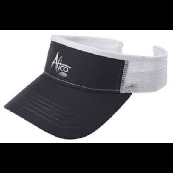 NWT MENS Aftco Visor, Fishing Hat, Black - Picture 1 of 1